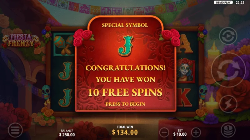 Fiesta Frenzy – Free Spins s rozširujúcimi sa symbolmi